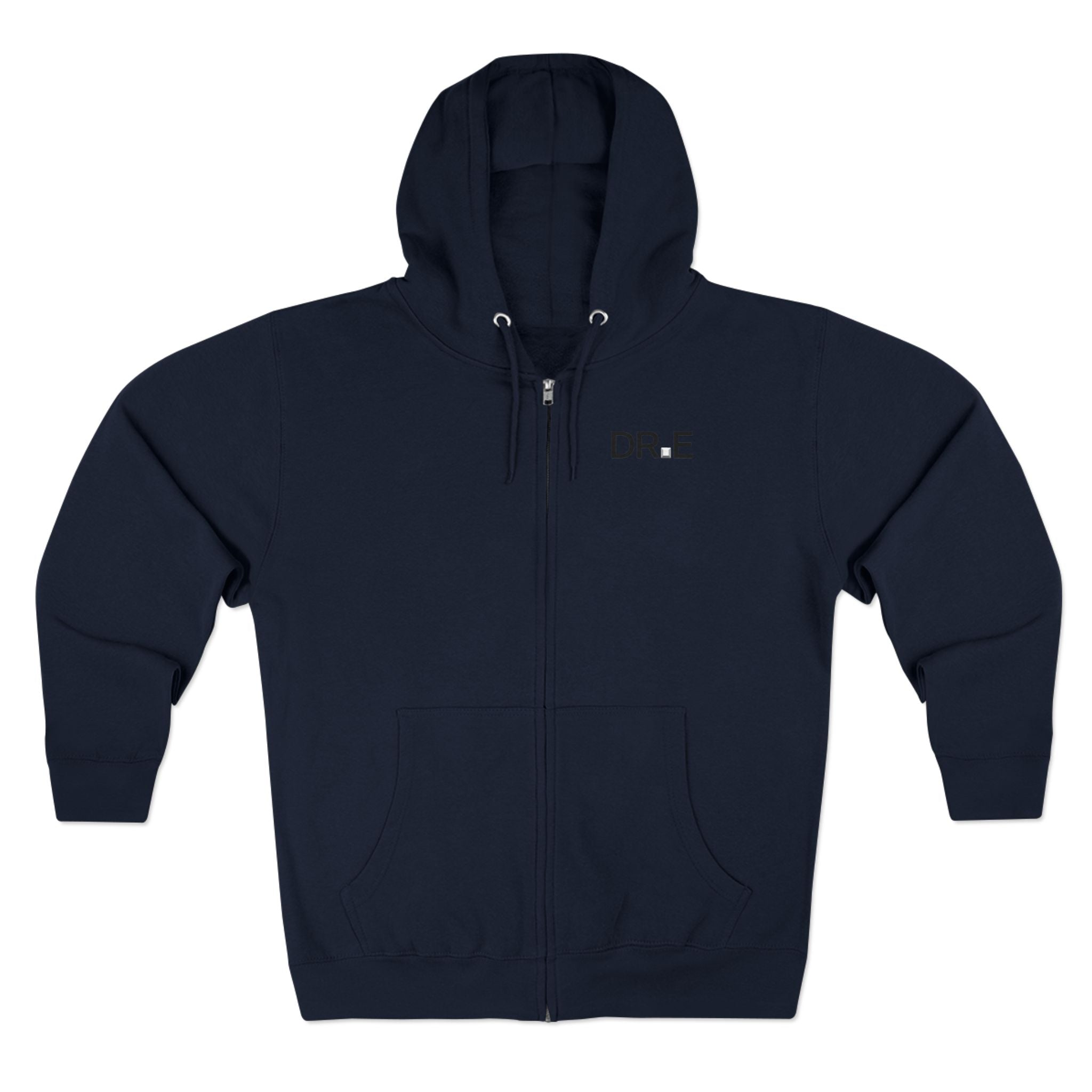 The Recovery Zip Hoodie — Premium DR.E Logo Full-Zip Hoodie in Scrub-Matched Colors | Daily Recovery Essentials