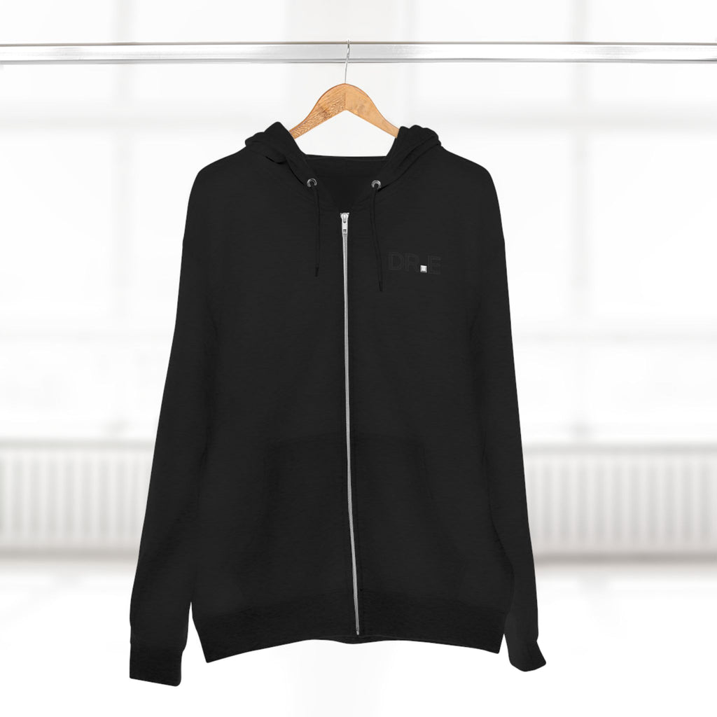 The Recovery Zip Hoodie — Premium DR.E Logo Full-Zip Hoodie in Scrub-Matched Colors | Daily Recovery Essentials