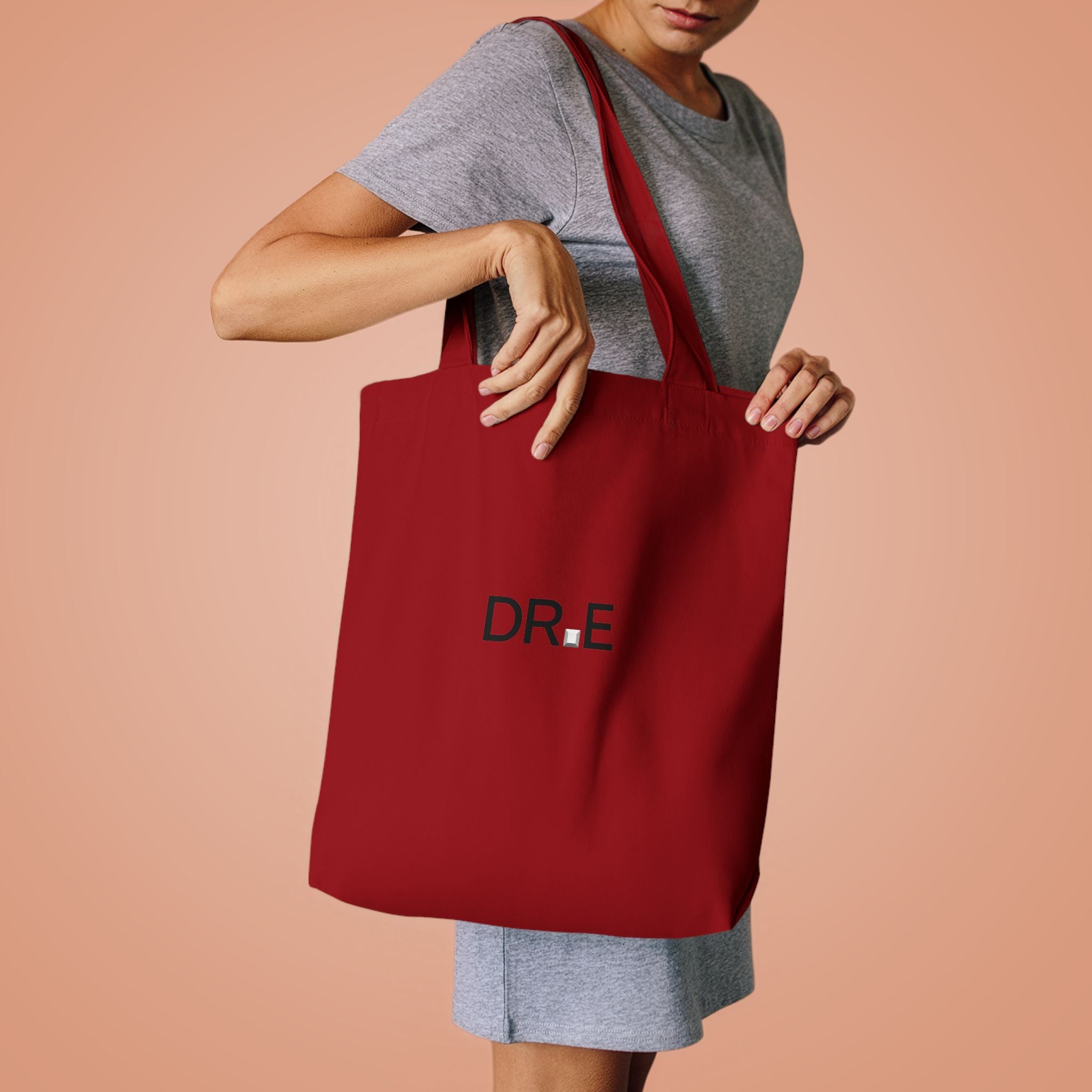 The Essentials Tote — DR.E Logo Heavy Cotton Canvas Tote Bag | Daily Recovery Essentials