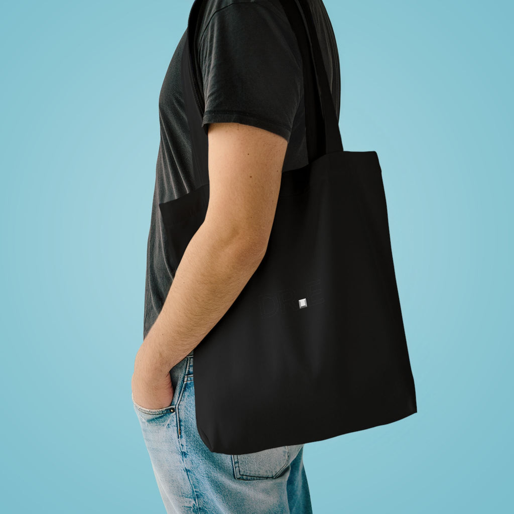 The Essentials Tote — DR.E Logo Heavy Cotton Canvas Tote Bag | Daily Recovery Essentials