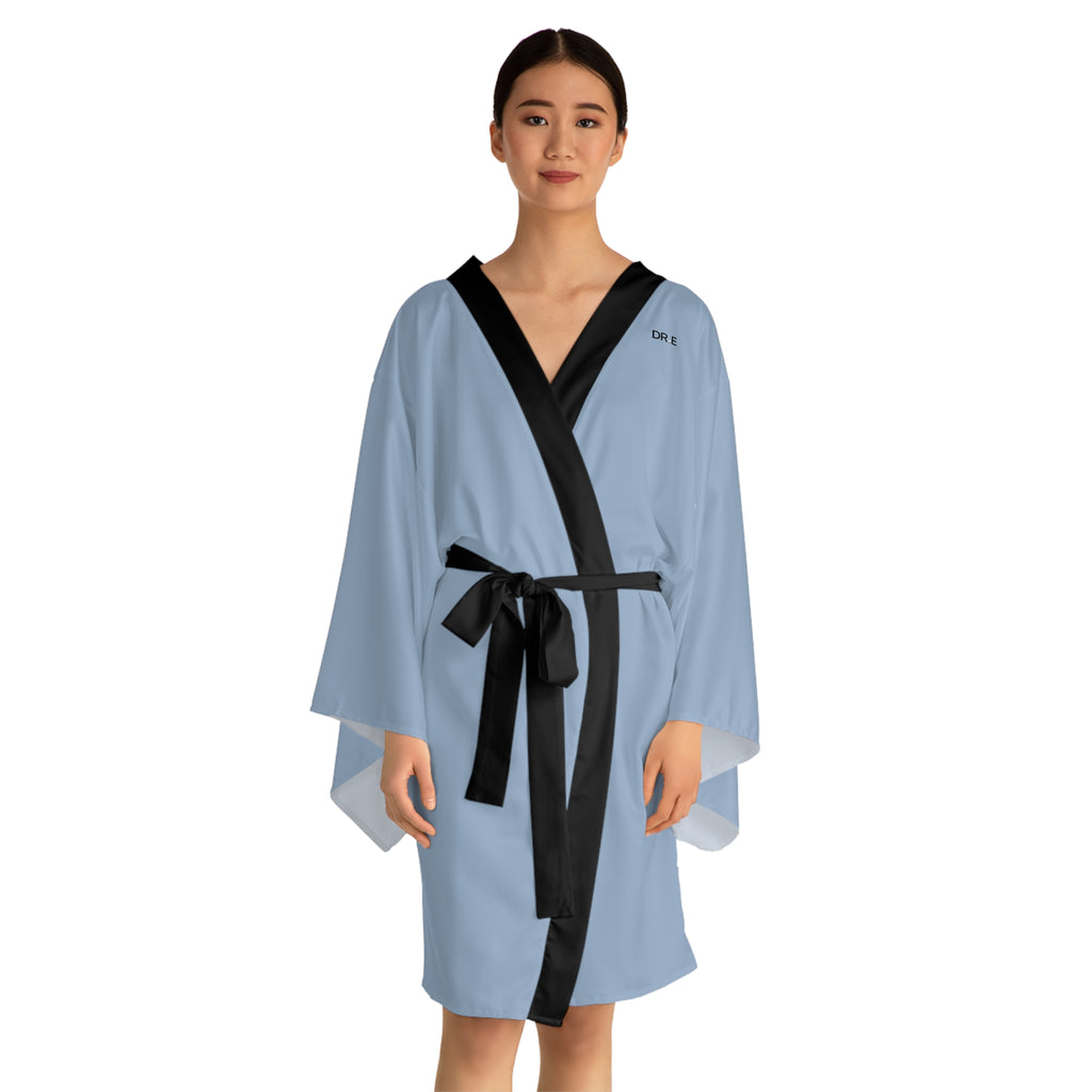Women's Ceil Blue Kimono Robe — DR.E Relaxation Set, Scrub-Matched | Daily Recovery Essentials