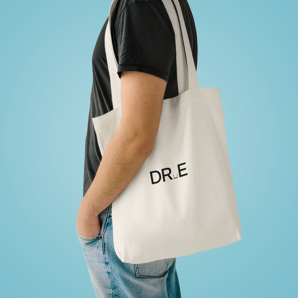 The Essentials Tote — DR.E Logo Heavy Cotton Canvas Tote Bag | Daily Recovery Essentials