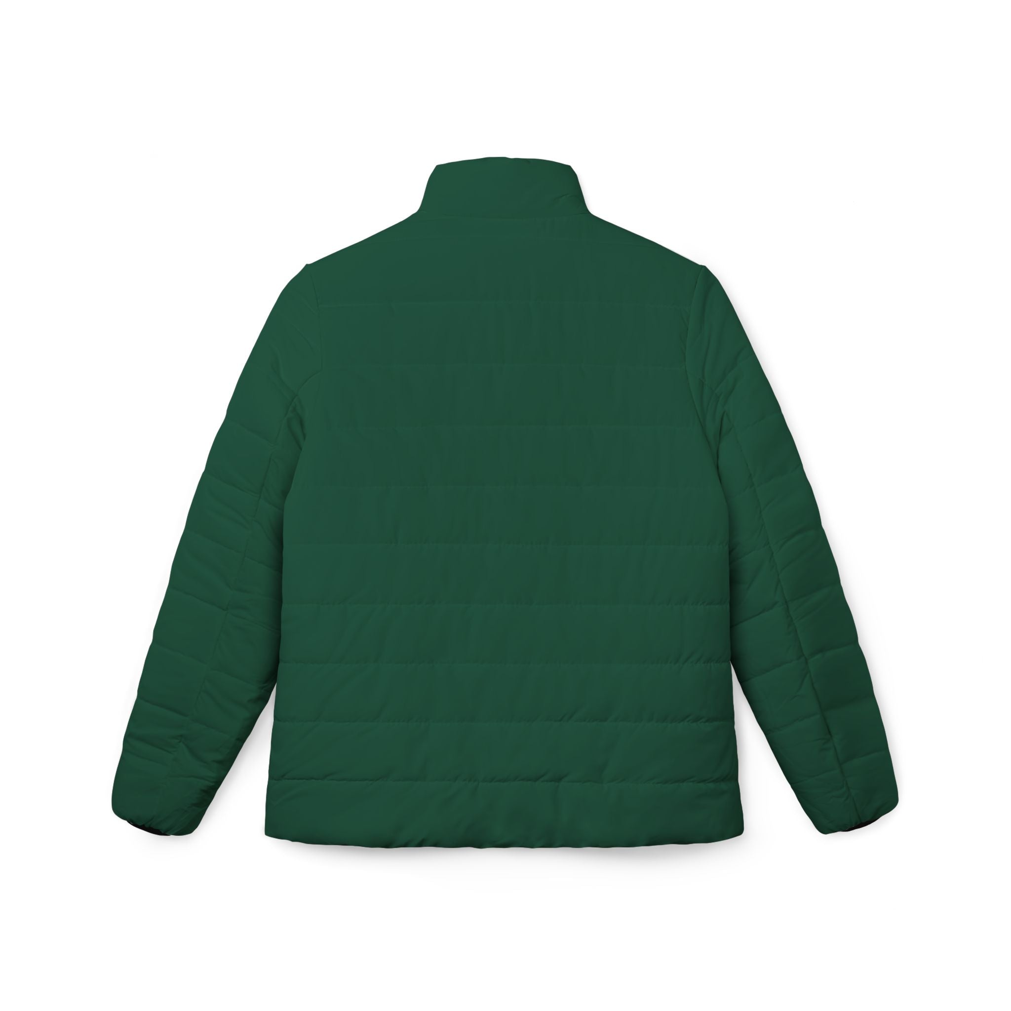 Women's Hunter Green Puffer Jacket — Scrub-Matched Winter Coat for Nurses & Healthcare Workers | DR.E Hibernation