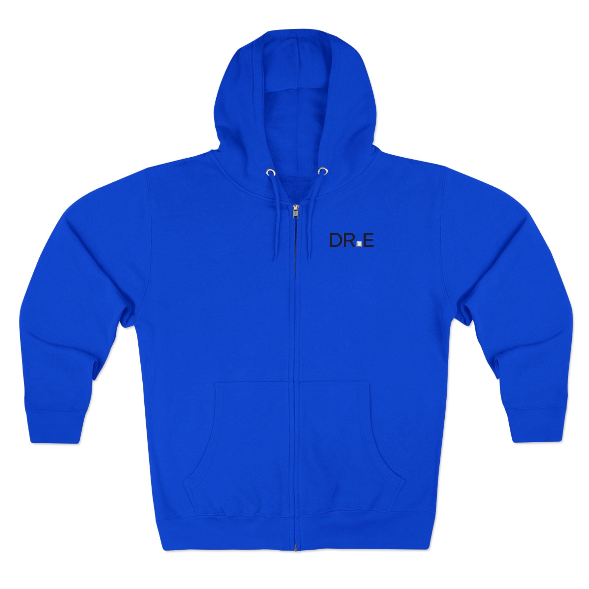 The Recovery Zip Hoodie — Premium DR.E Logo Full-Zip Hoodie in Scrub-Matched Colors | Daily Recovery Essentials