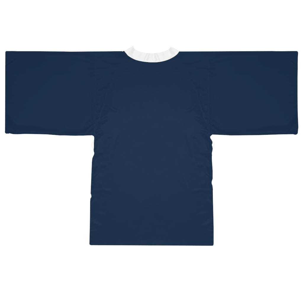 Women's Navy Kimono Robe — DR.E Relaxation Set, Scrub-Matched | Daily Recovery Essentials