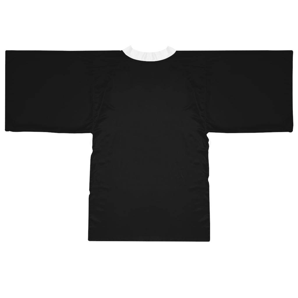 Women's Black Kimono Robe — DR.E Relaxation Set, Scrub-Matched | Daily Recovery Essentials
