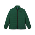 Women's Hunter Green Puffer Jacket — Scrub-Matched Winter Coat for Nurses & Healthcare Workers | DR.E Hibernation