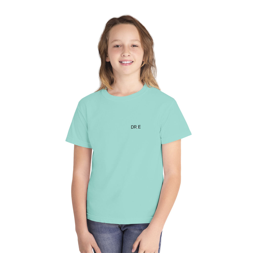 The Diamond Tee Youth — DR.E Logo Soft Cotton Kids T-Shirt | Daily Recovery Essentials