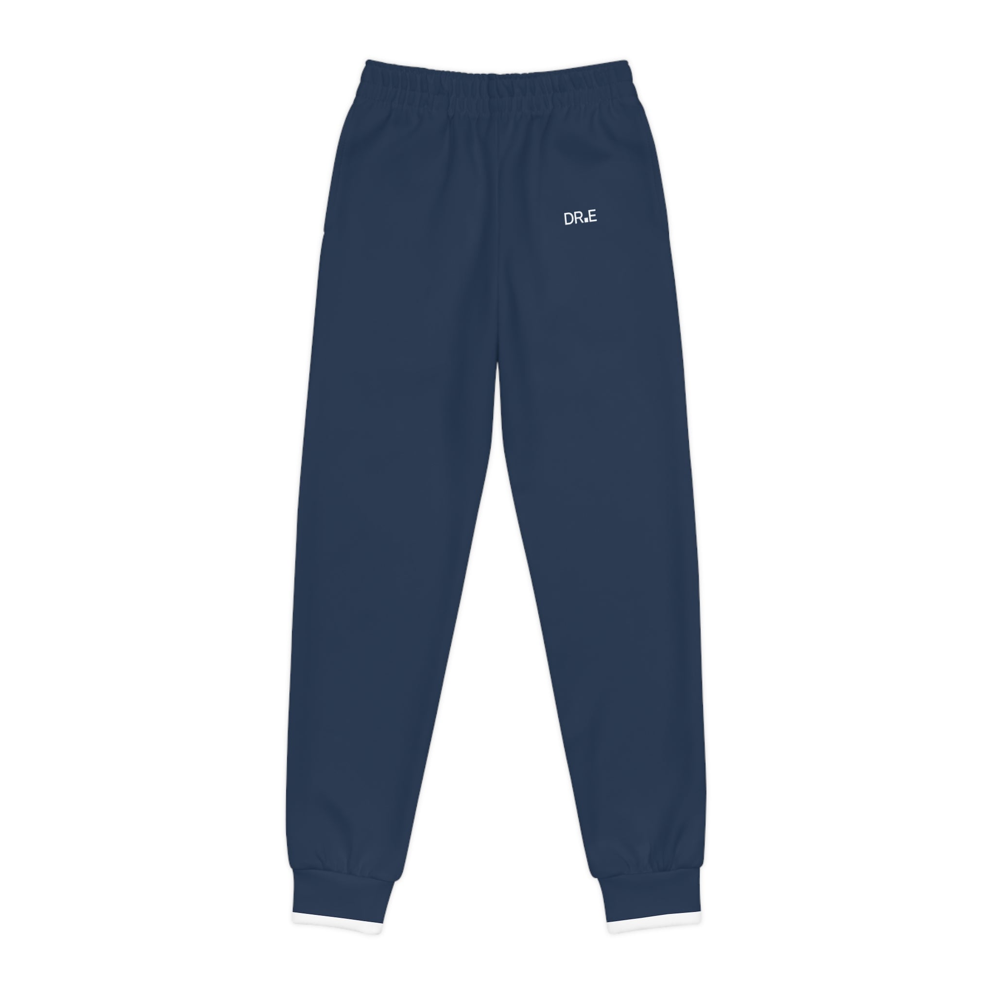 Youth Recovery Joggers — Navy DR.E Logo Kids Joggers | Daily Recovery Essentials