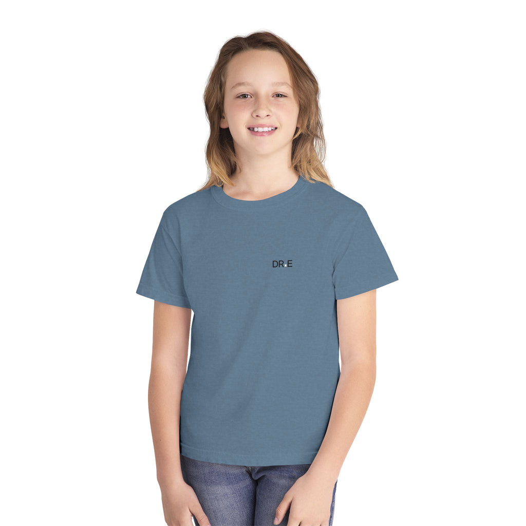 The Diamond Tee Youth — DR.E Logo Soft Cotton Kids T-Shirt | Daily Recovery Essentials