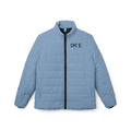 Women's Ceil Blue Puffer Jacket — Scrub-Matched Winter Coat for Nurses & Healthcare Workers | DR.E Hibernation