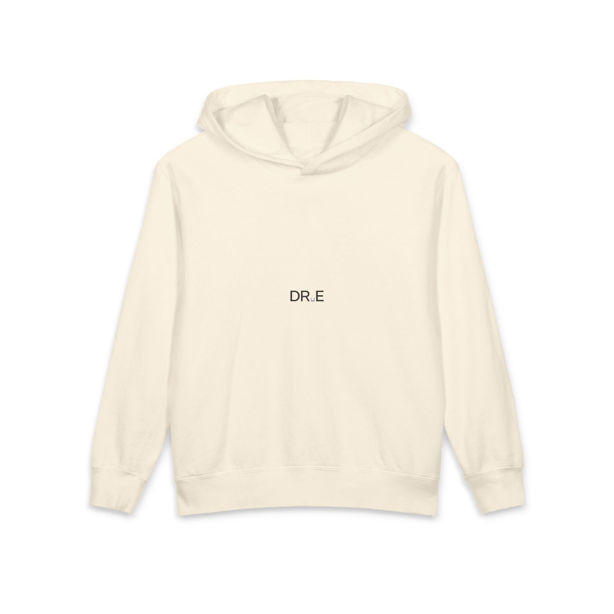 Youth Recovery Hoodie — DR.E Logo Kids Hooded Sweatshirt | Daily Recovery Essentials
