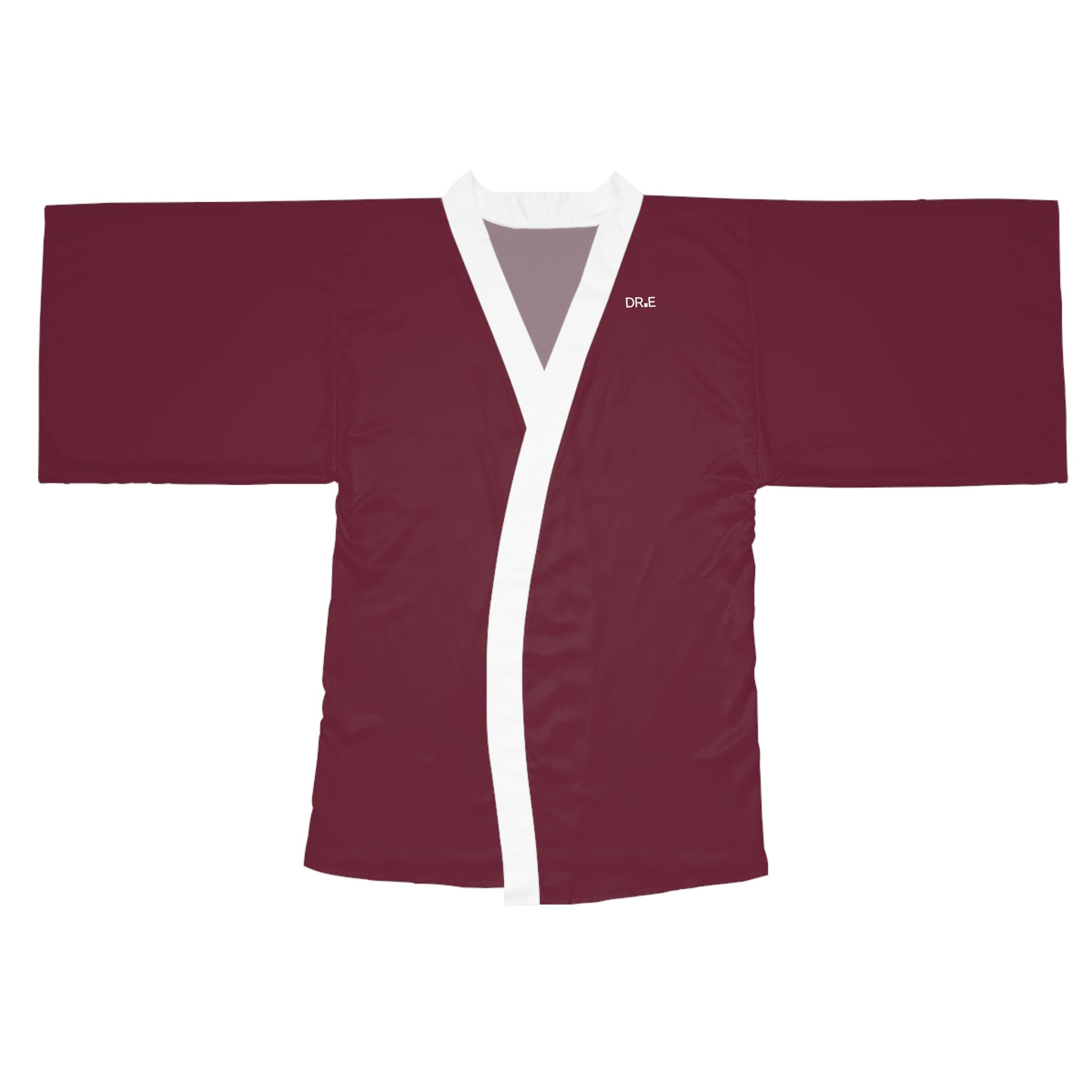 Women's Wine Kimono Robe — DR.E Relaxation Set, Scrub-Matched | Daily Recovery Essentials