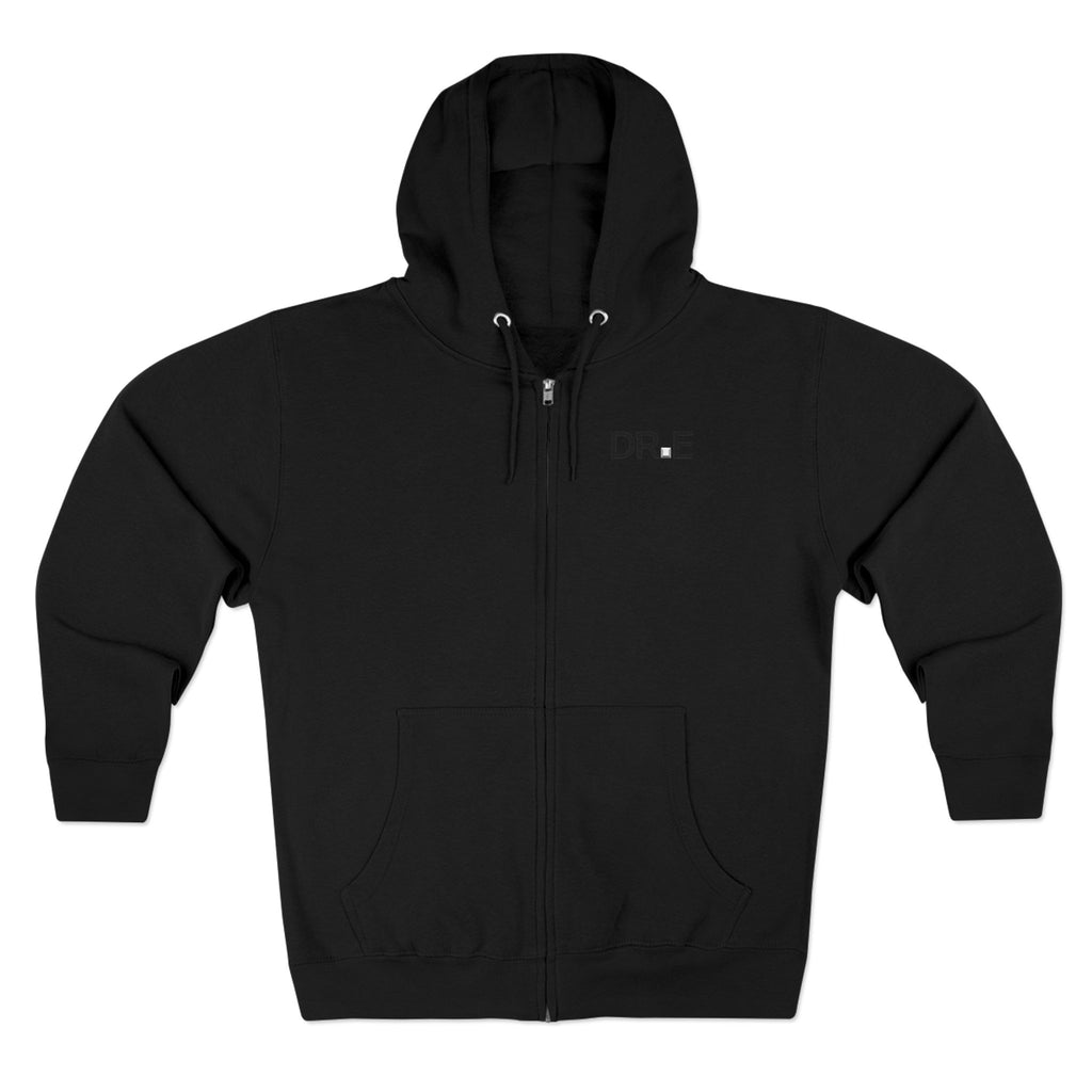 The Recovery Zip Hoodie — Premium DR.E Logo Full-Zip Hoodie in Scrub-Matched Colors | Daily Recovery Essentials