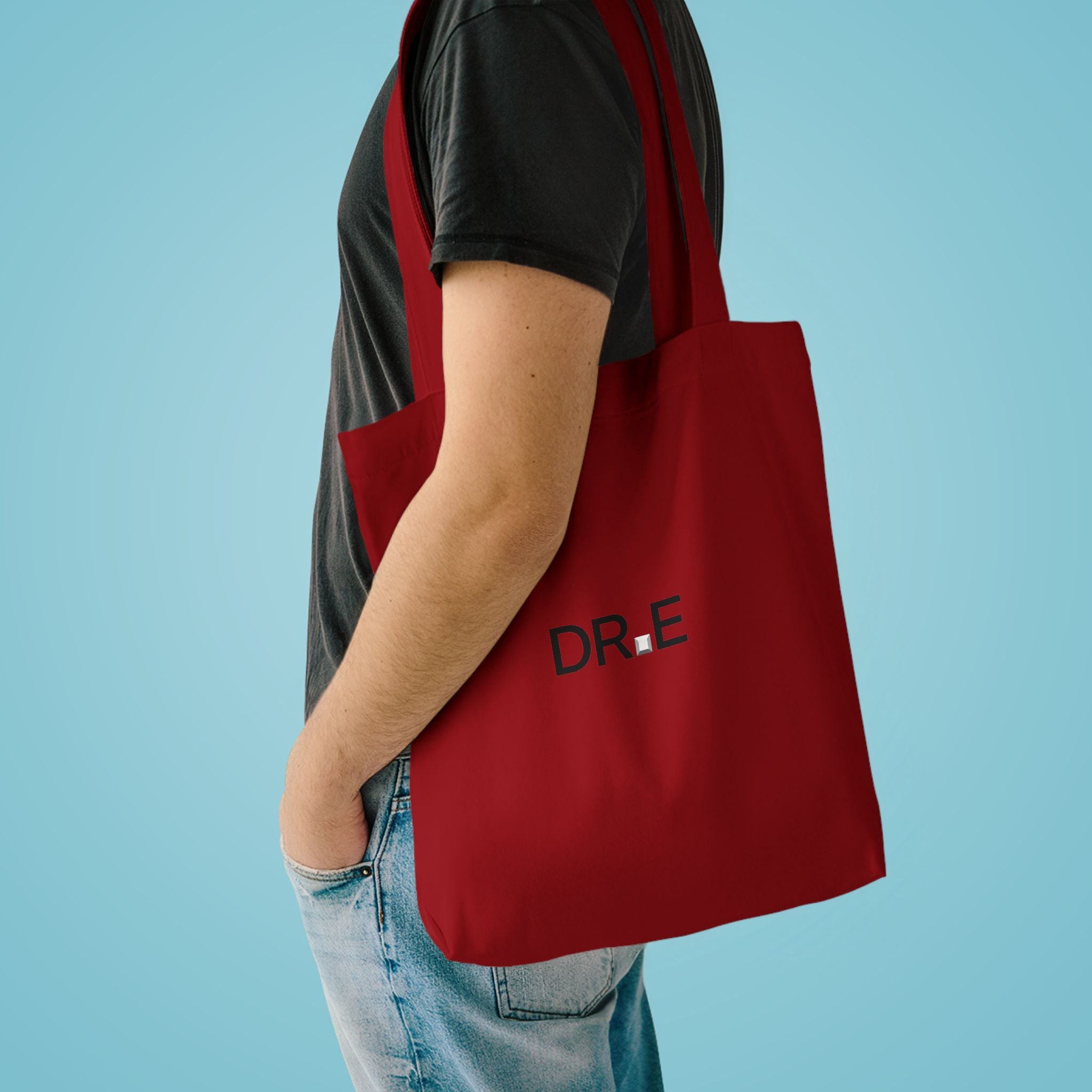 The Essentials Tote — DR.E Logo Heavy Cotton Canvas Tote Bag | Daily Recovery Essentials