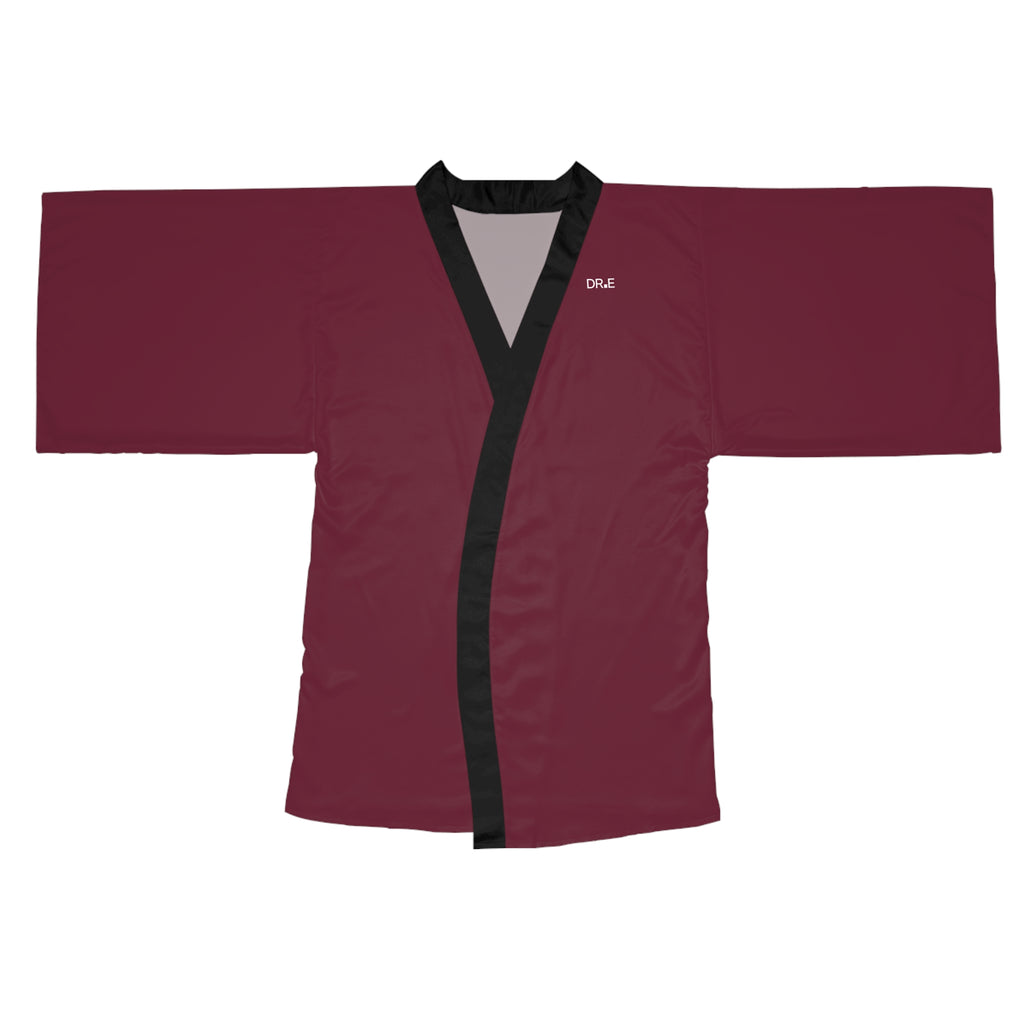 Women's Wine Kimono Robe — DR.E Relaxation Set, Scrub-Matched | Daily Recovery Essentials