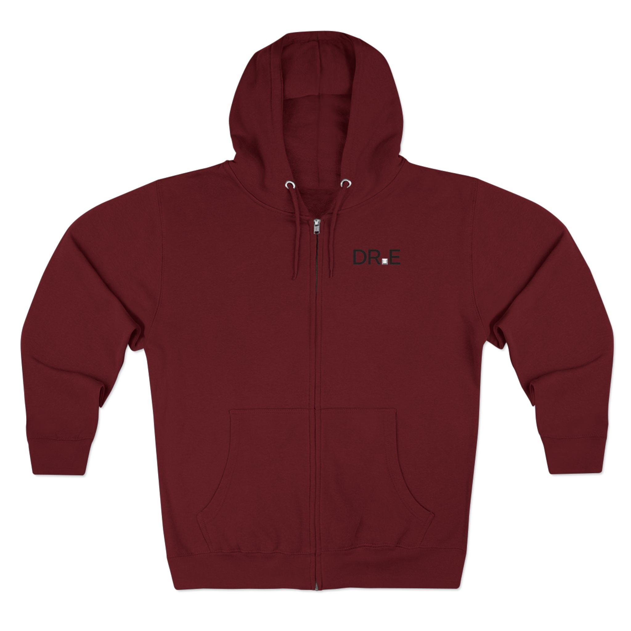 The Recovery Zip Hoodie — Premium DR.E Logo Full-Zip Hoodie in Scrub-Matched Colors | Daily Recovery Essentials
