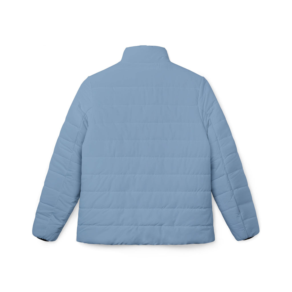Women's Ceil Blue Puffer Jacket — Scrub-Matched Winter Coat for Nurses & Healthcare Workers | DR.E Hibernation